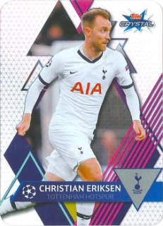 Christian Eriksen Tottenham Hotspur 2019/20 Topps Crystal Champions League Base card #51